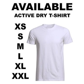 T-SHIRT ACTIVE DRY white Brand: SIMPLE | Shopee Philippines