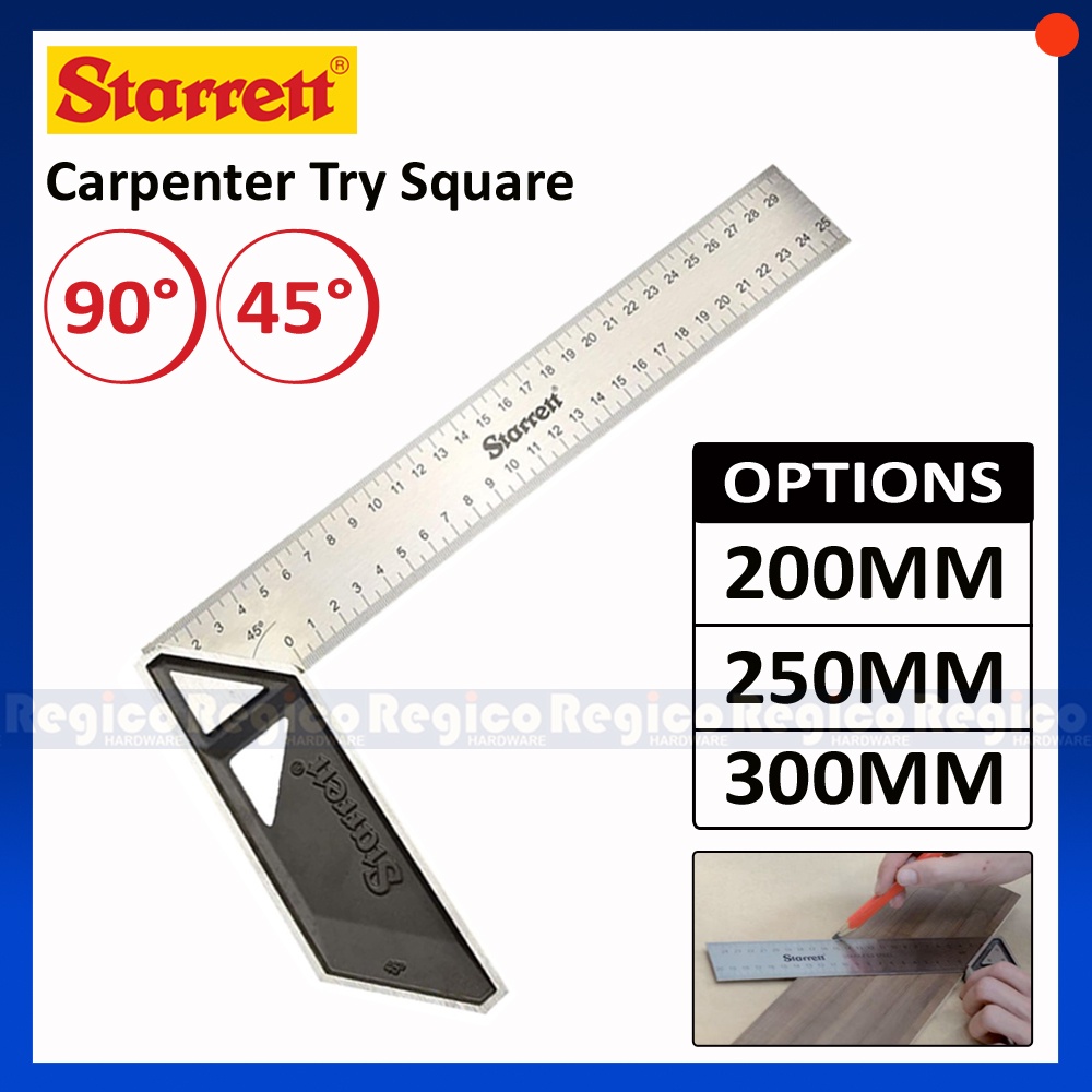 Framing Square Starrett 92-6 Carpenters Divider 0-6