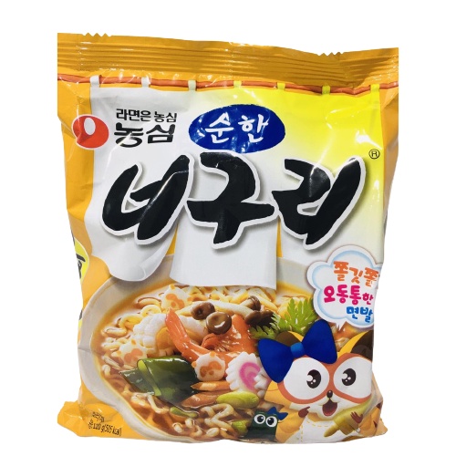 Korean Nongshim Neoguri Seafood Ramen Noodles Mild / Spicy | Shopee ...