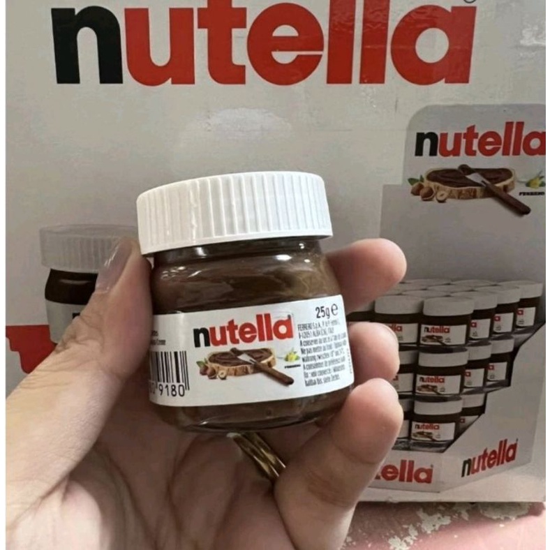Nutella Spread Mini Glass Jar 25g Shopee Philippines
