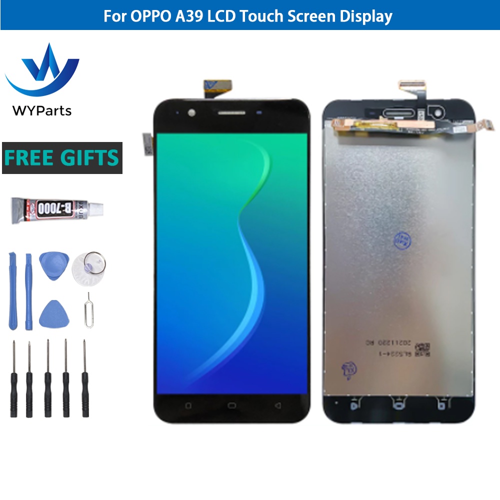 For OPPO A39 LCD Display Touch Screen Repair Replacement + Free Tools