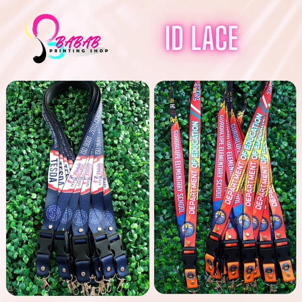 Customized Lanyard ID Lace ID Sublimation Personalized Full Color