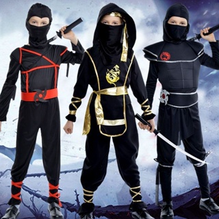 Halloween Costume For Kids Christmas New Year Party Black Boys Ninja  Assassin Warrior Purim Costumes For Children Cosplay Boy - Cosplay Costumes  - AliExpress