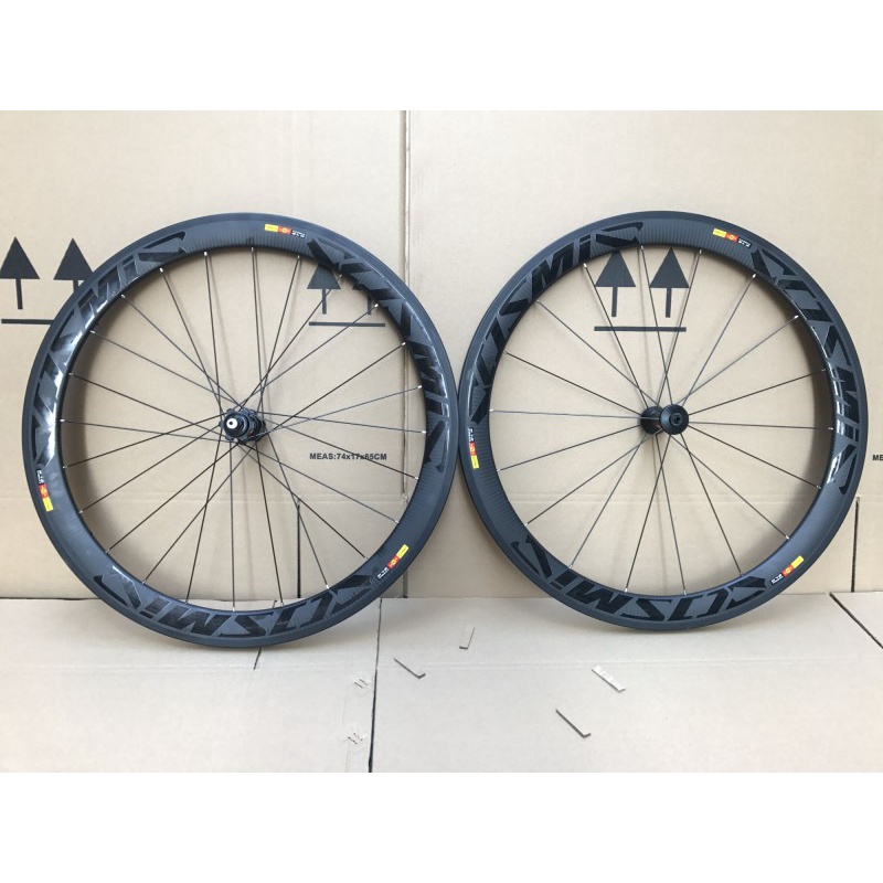carbon clincher wheels 700c 23mm rims COSMIC SLR carbon road bike wheels 38 mm 50mm60 mm cosmic bike wheel whee Shopee Philippines