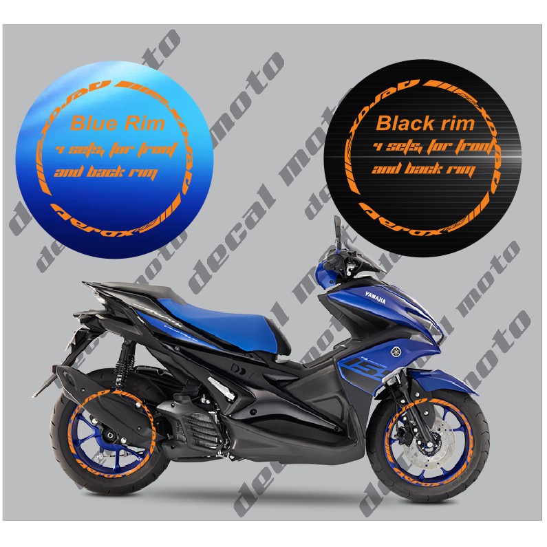 Decals, Sticker, Motorcycle Decals For Mags / Rim For Yamaha Aerox 155