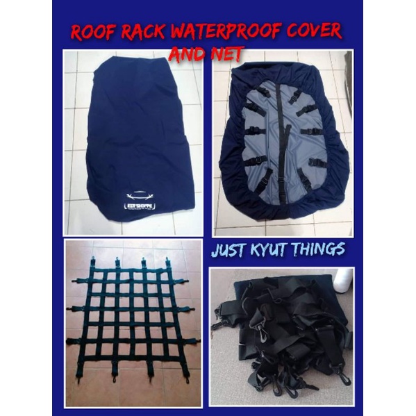 Roof Rack Waterproof Cover and Cargo Net | Shopee Philippines