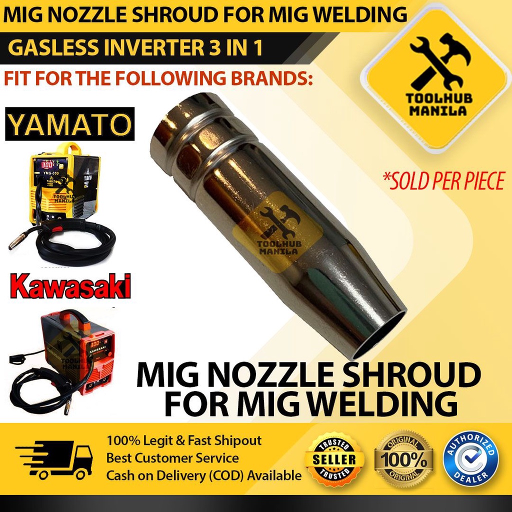 Mig Nozzle for Flux Cored Mig Welding Machine Shopee Philippines