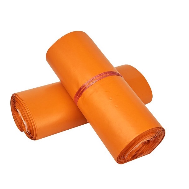 Courier Parcel Pouches (Orange with logo) | Shopee Philippines
