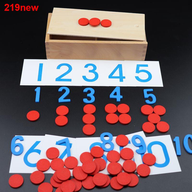 ChipMontessori teaching aids numbers and chips family loaded ...