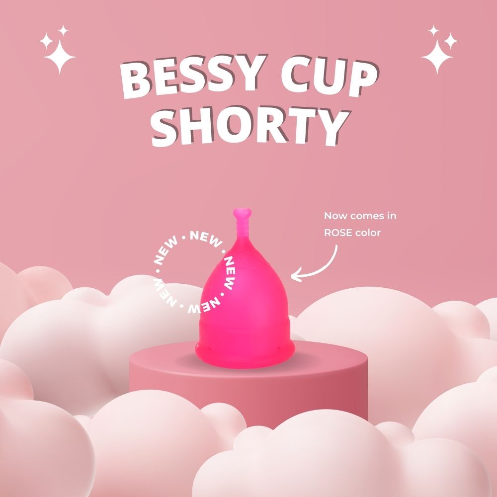 Shorty Complete Kit Bessy Cup Menstrual Cup [FDA Approved] with