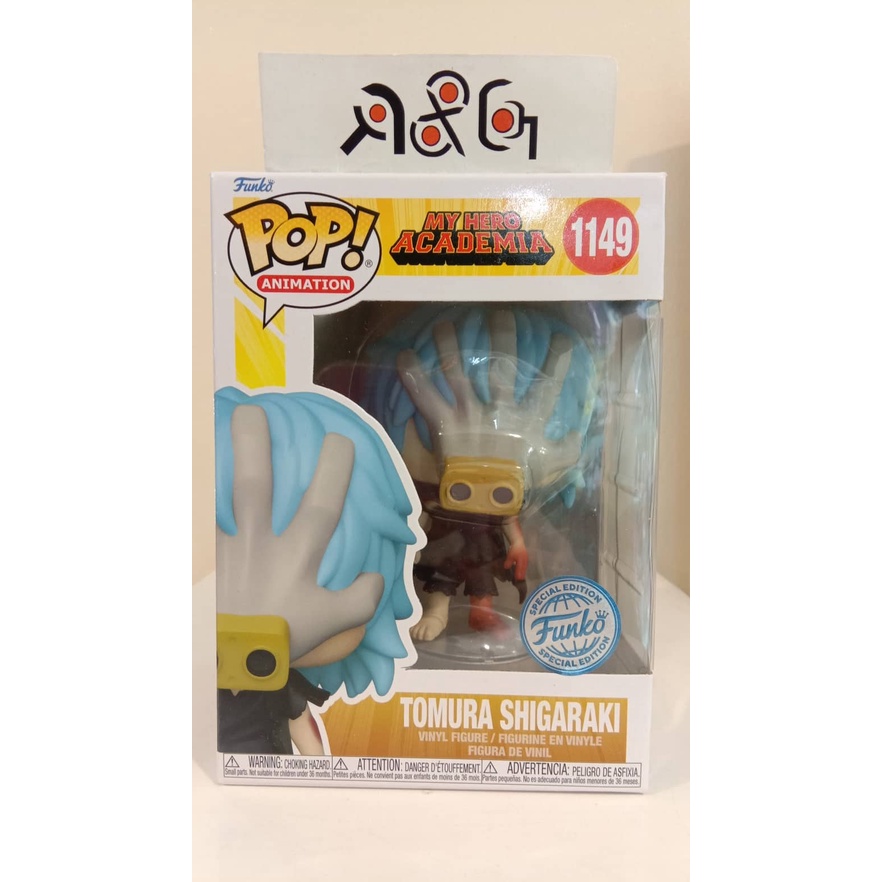 Funko POP! MHA Tomura Shigaraki SE (1149) with Boss Protector | Shopee ...