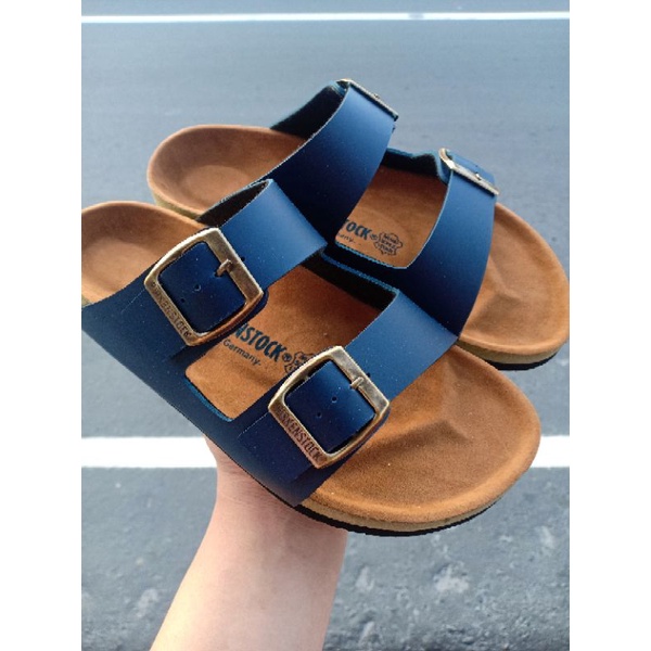 Birks Arizona Navy.Blue Actual Pic Posted Shopee Philippines