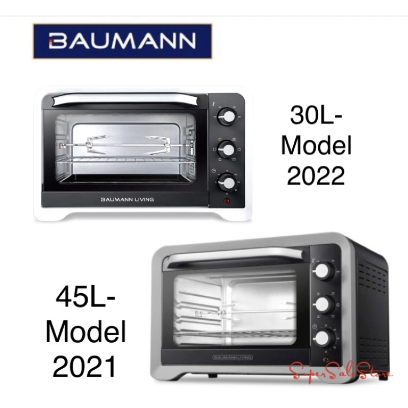 BAUMANNConvection & Rotisserie Oven 30L/45L (2021 /2022 Model