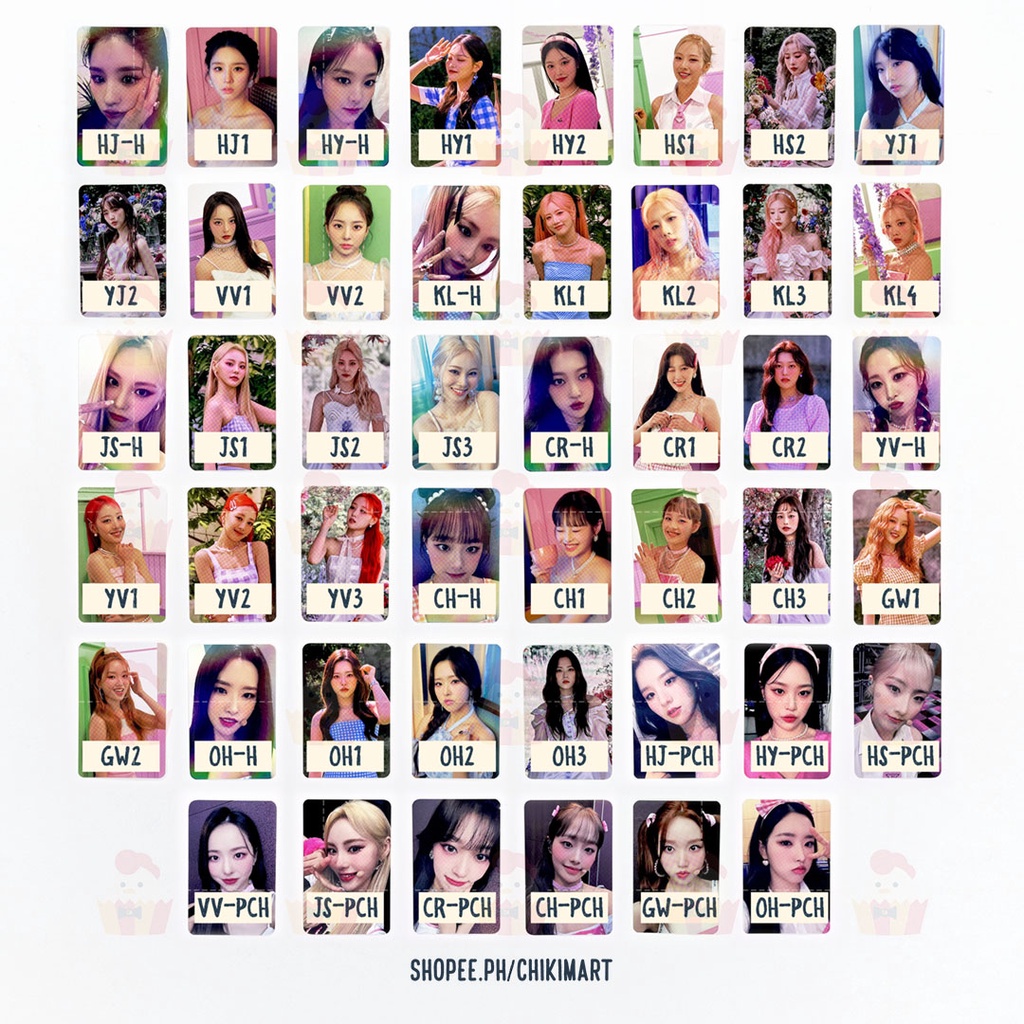 Loona Flip That Official Everline MD Collect Book, Photocard
