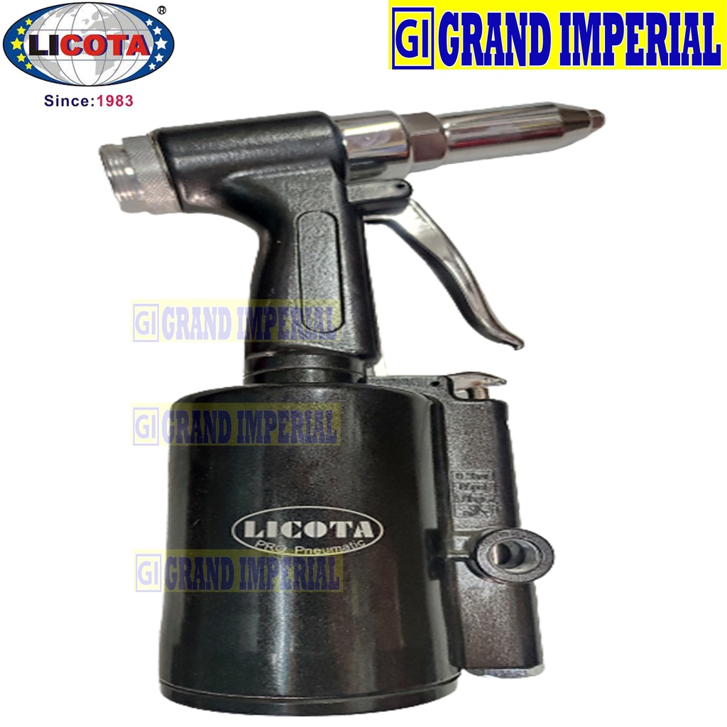 Licota Air Hydraulic Drive Design Riveter Pneumatic Riveter Air Pop