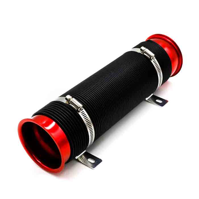 REVO 76mm Turbo Multi Flexible Air Intake Inlet Hose Pipe Turbine Inlet ...