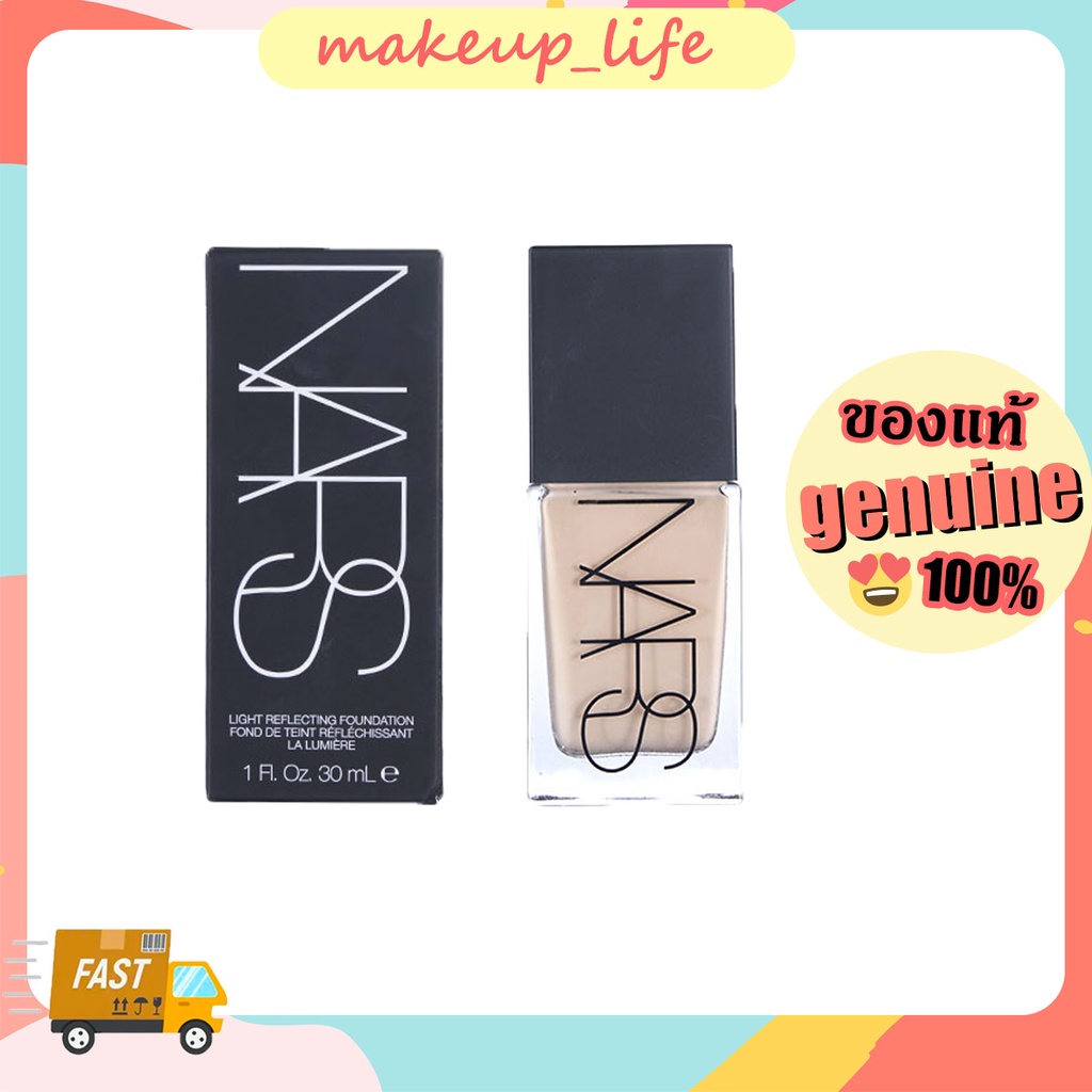 NARS LIGHT REFLECTING FOUNDATION 30ml Dry Combination Skin Shopee