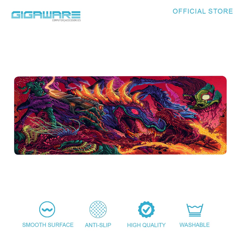 Gigaware Hyper Beast Extended Mouse Pad(800x300) | Shopee Philippines