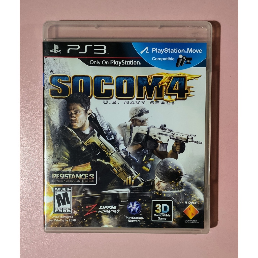 SOCOM 4: US Navy SEALs - [PS3 Game] [ENGLISH Language] [CIB / Complete ...