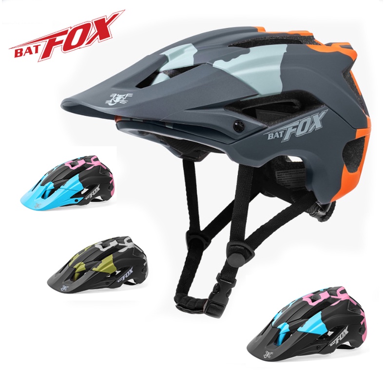 BATFOX Bicycle Helmet Riding Mountain Bike Bicycle Helmet Off-road ...