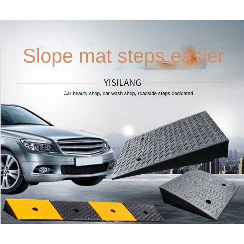Portable Climbing Heavy Duty Threshold Uphill Slope Curb Ramp Mat Pad ...