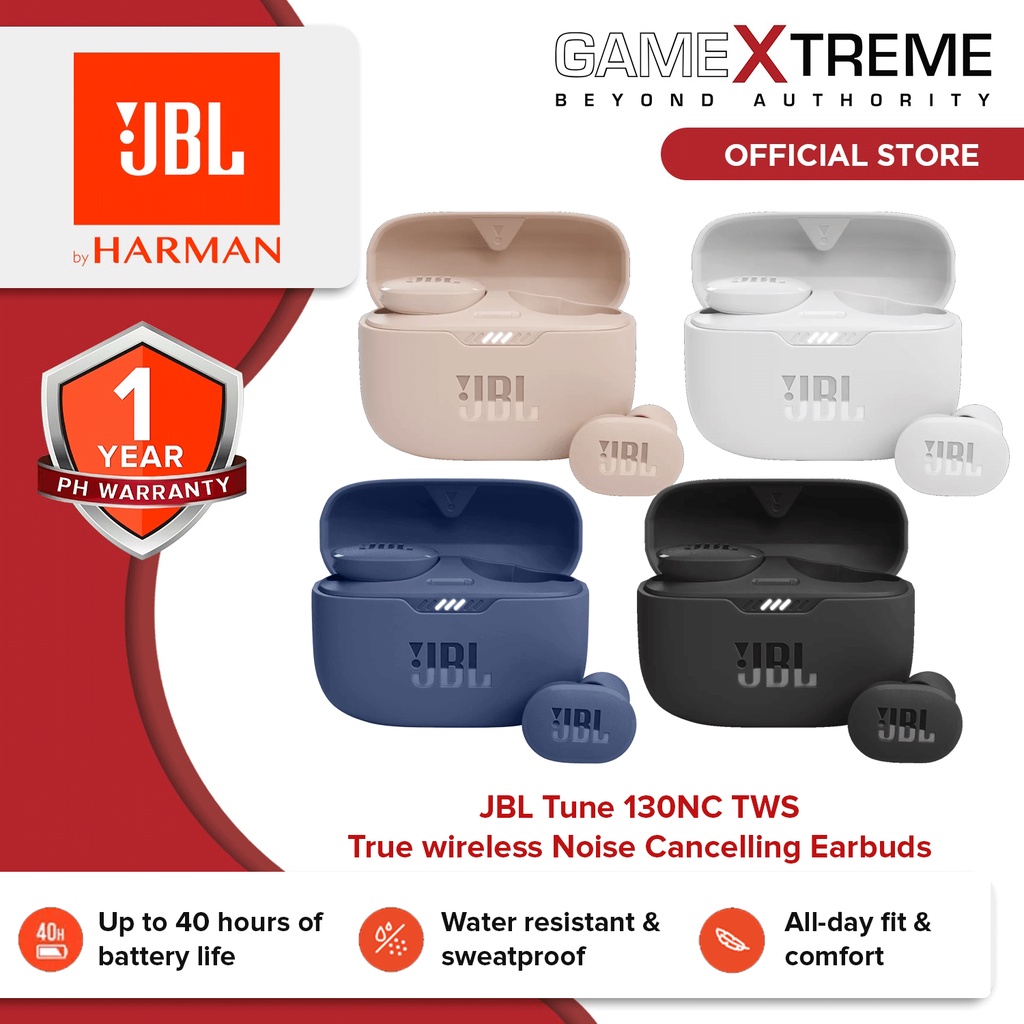 JBL Tune 130NC TWS | True wireless Noise Cancelling Earbuds | Shopee ...