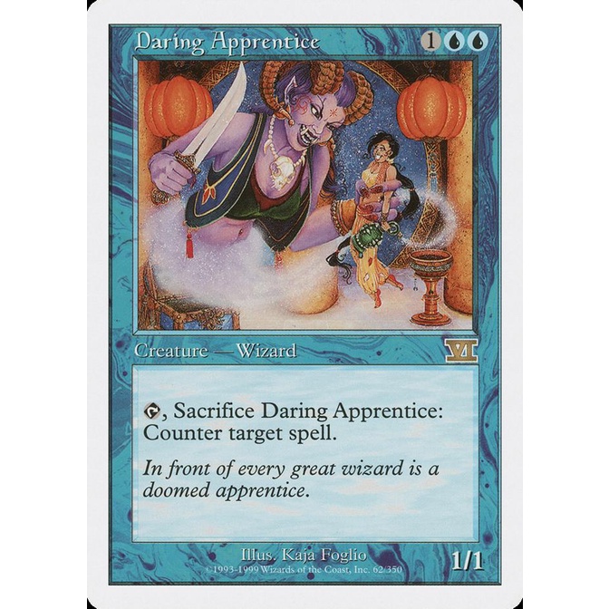 Magic the Gathering Daring Apprentice Sixth Edition Shopee Philippines