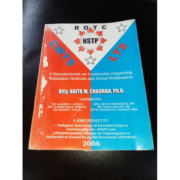 ROTC NSTP CWTS LTS Book | Shopee Philippines