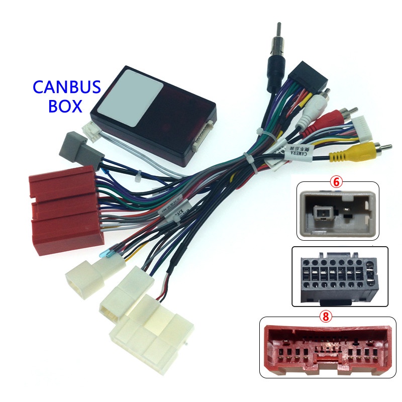 Câble AUX 16 Broches Pour Mazda 6 (2006-2011) | Prise Audio Auxiliaire Connexion Autoradio