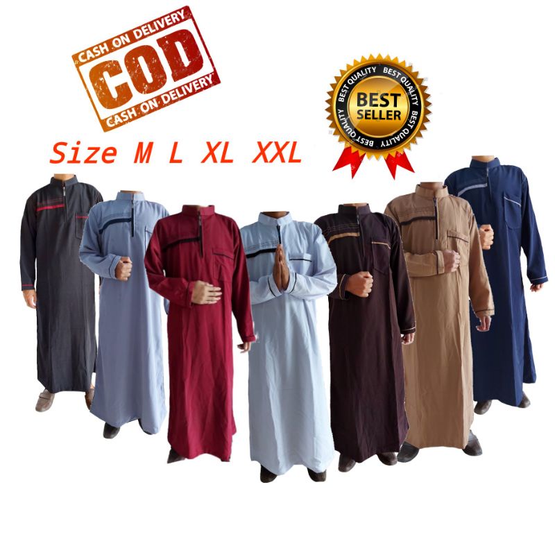 Adult men's robe Pakistani robe jumbo Size | Shopee Philippines