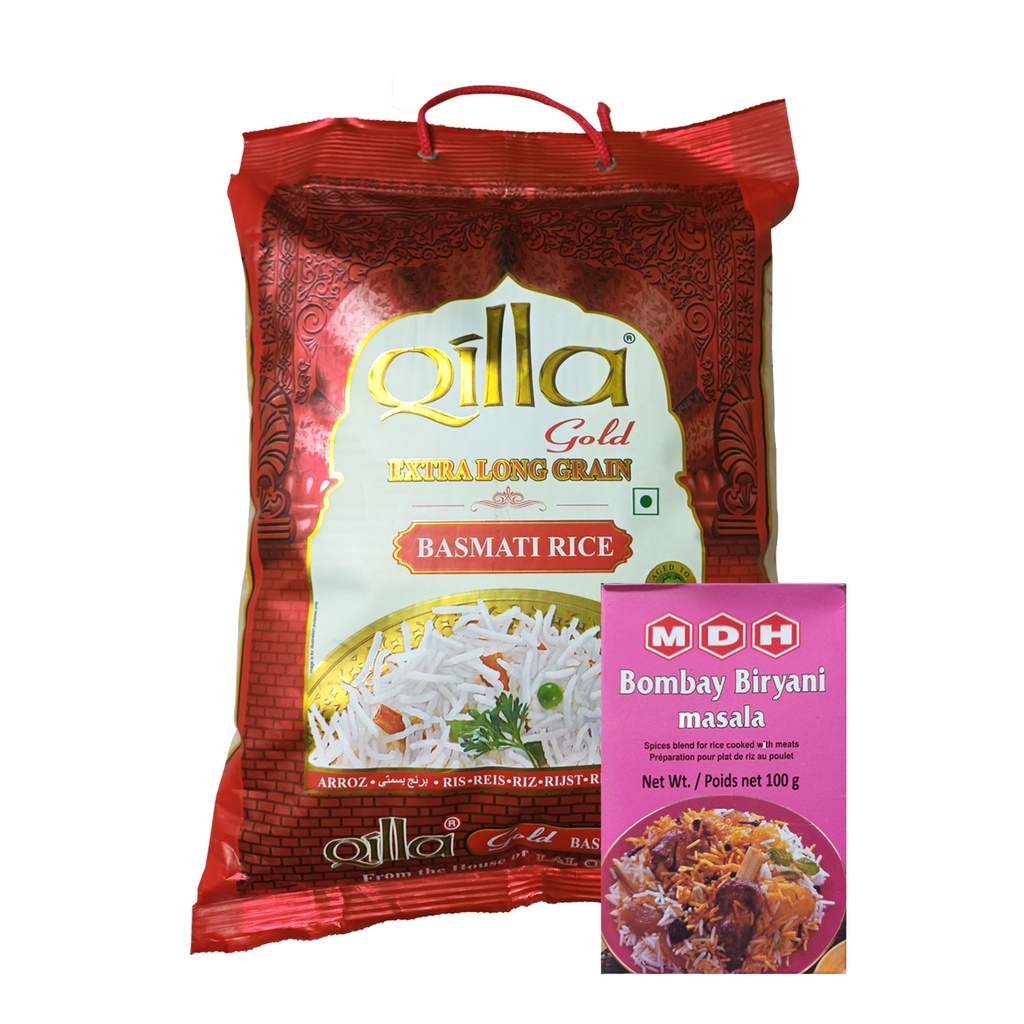 (Variation) Lal Qilla Gold / Excel Extra Long Grain Basmati Rice 5KG ...