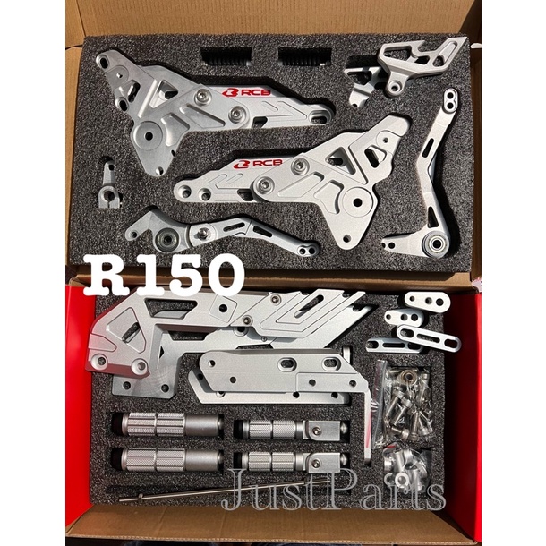 RCB FOOTREST REARSET/ SHIFTER S3 for RAIDER 150 ( Carb type and FI ...