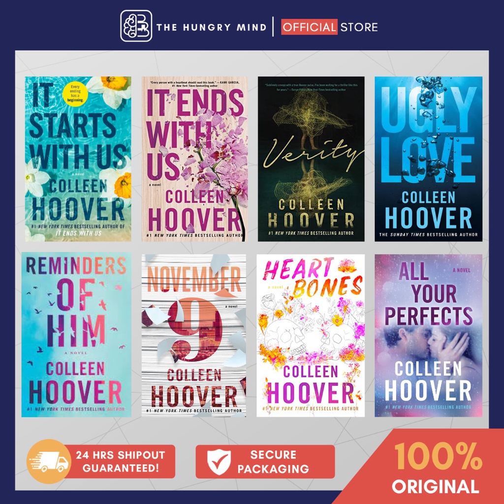 Colleen Hoover Collection (Original) Books It Ends with Us, It Starts ...