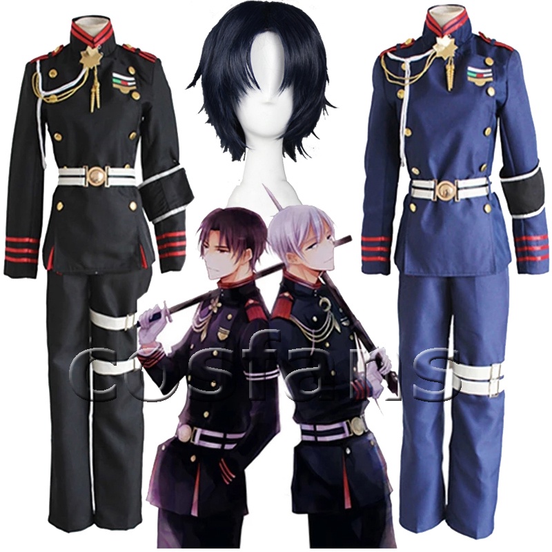 Anime Seraph Of The End Owari No Serafu Guren Ichinose Cosplay Costume ...