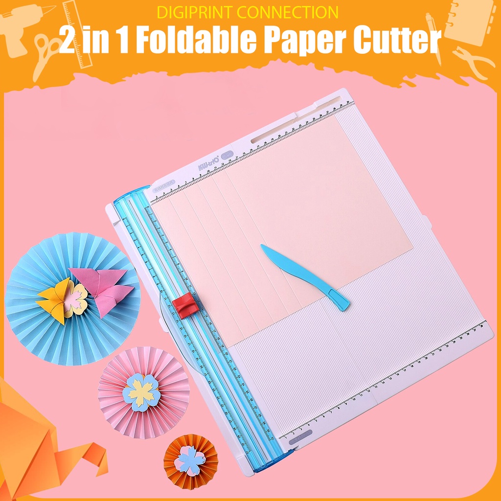 2IN1 MultiFunction Paper Cutter Precision PAPER Trimmer 12 Inch
