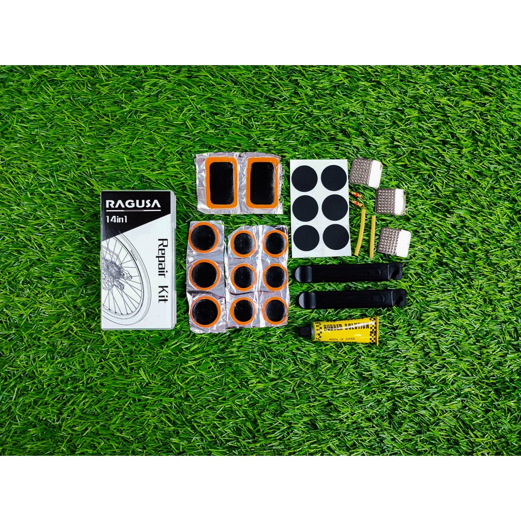 JARVIS Ragusa Bicycle Tire PATCH Kit Tire Repair Kit Mountain Bike MTB Road Bike Vulcanizing Kit