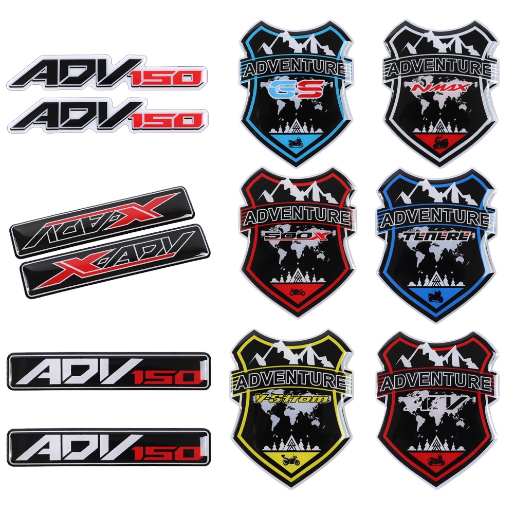 ADV 150 Logo For HONDA ADV150 Motorcycle Stickers Side Panel Tank Pad ...