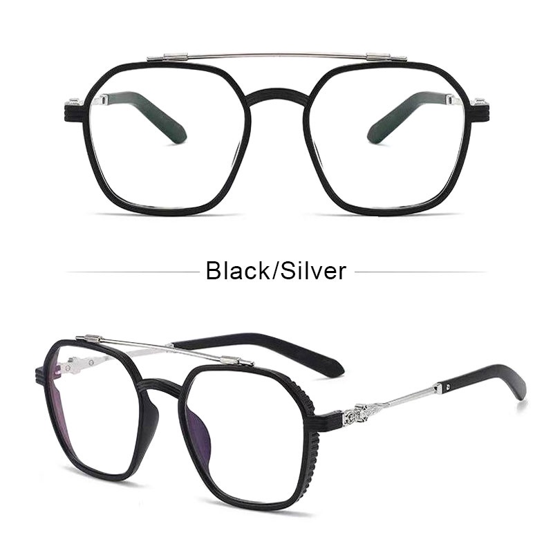 Luseen Photochromic Anti Radiation Eyeglass For Woman Men Transition Eyewear Replaceable Lens 0839