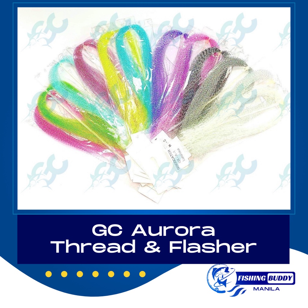GoodCatch Aurora Thread and Flasher pang kas kas palangre Crystalline ...