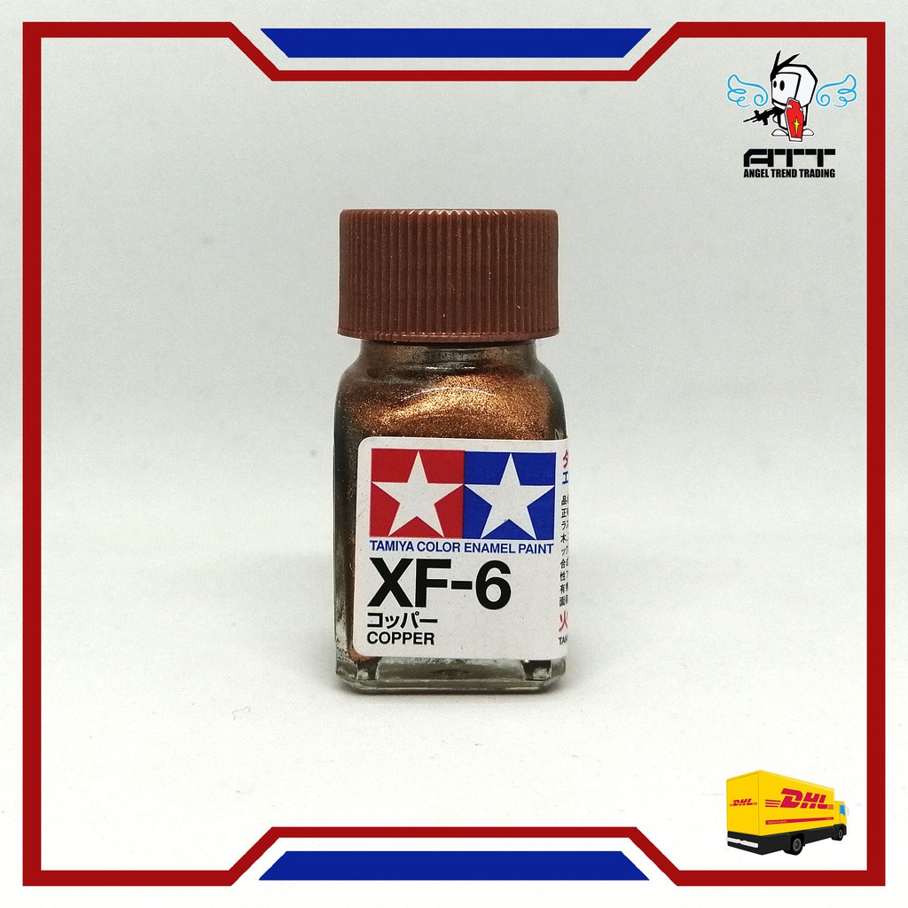 TAMIYA XF6 COPPER ENAMEL 10ML (Gunpla Gundam Paint ModelKit Resin