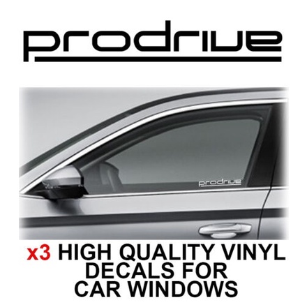 4xProdrive Window Sticker Decal Graphics Racing Australia | Shopee ...