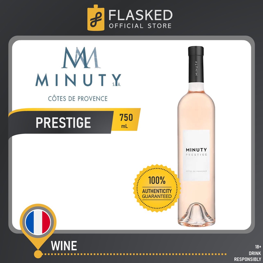 Minuty M Prestige French Rose Wine 750mL Shopee Philippines