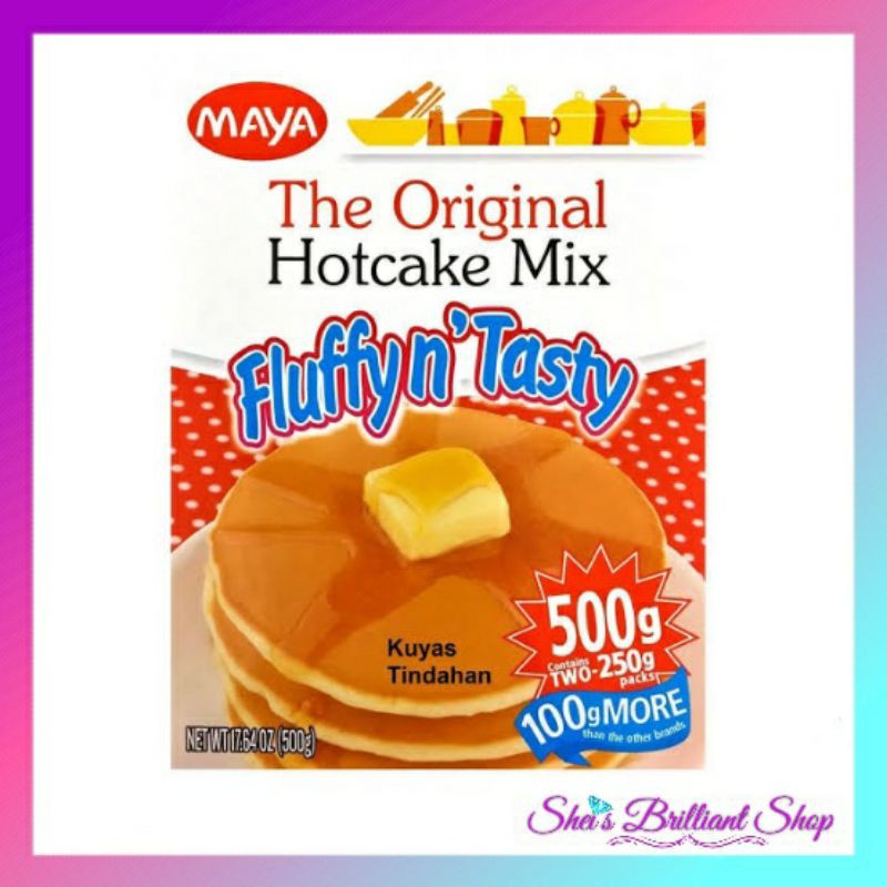 ⊕MAYA Quick n' Easy HOTCAKE Mix 500grams | Shopee Philippines