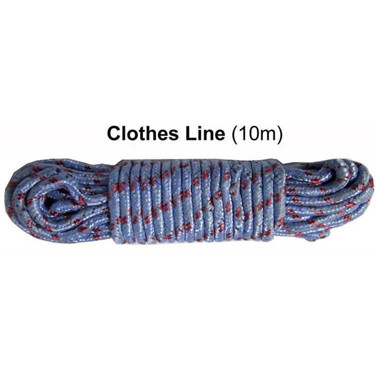 10 Meters Nylon Clothesline Multifunction Rope Clothesline Luggage rope ...
