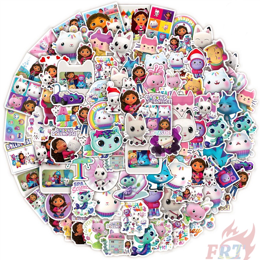 Gabby'S Dollhouse Stickers-Set