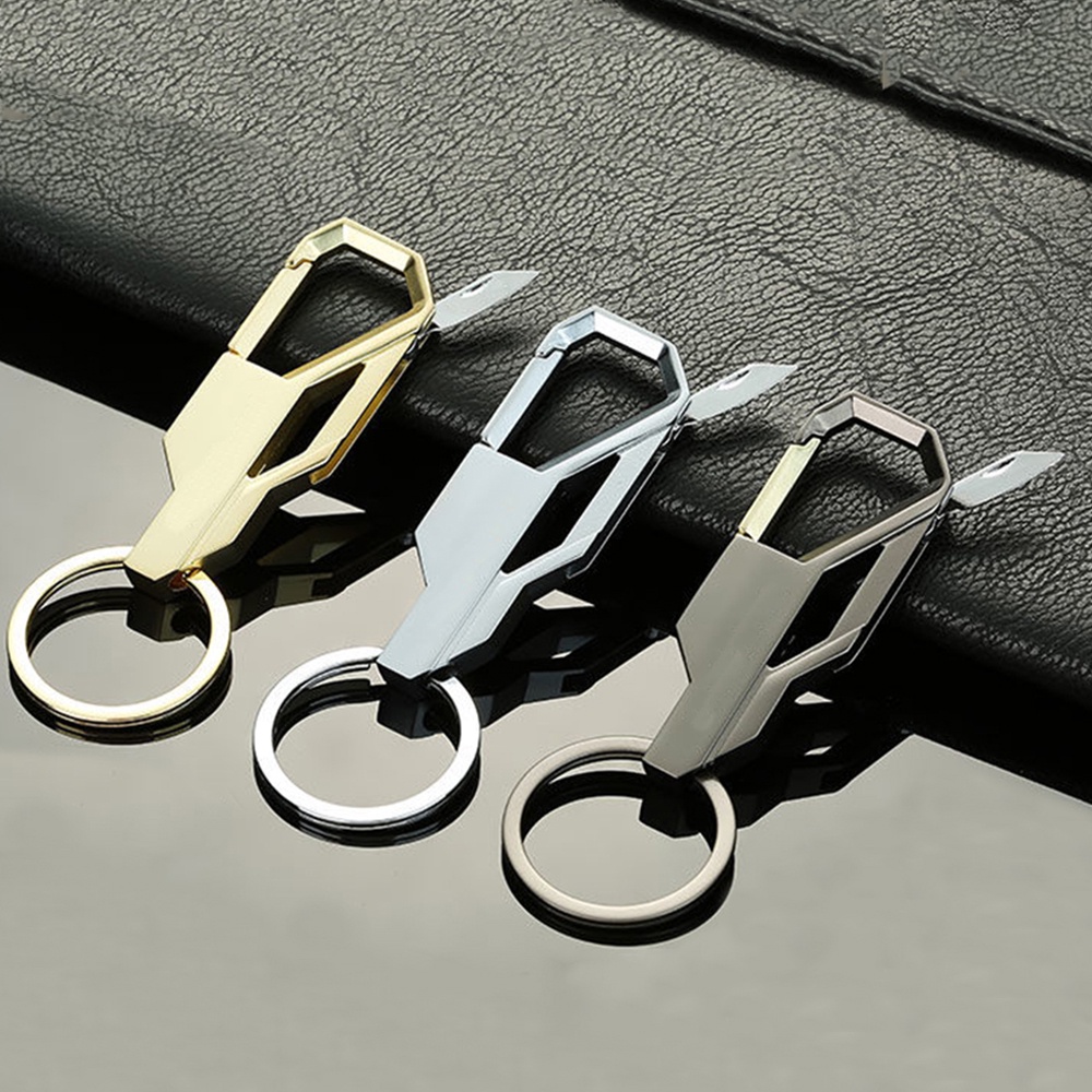 Portable Mini Foldable Knife Keychain Men Classic Metal Multifunctional ...