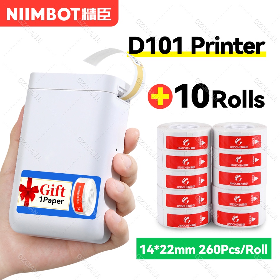 D101 Thermal Printer Printing Mini Paper Maker Commodity Price Tag