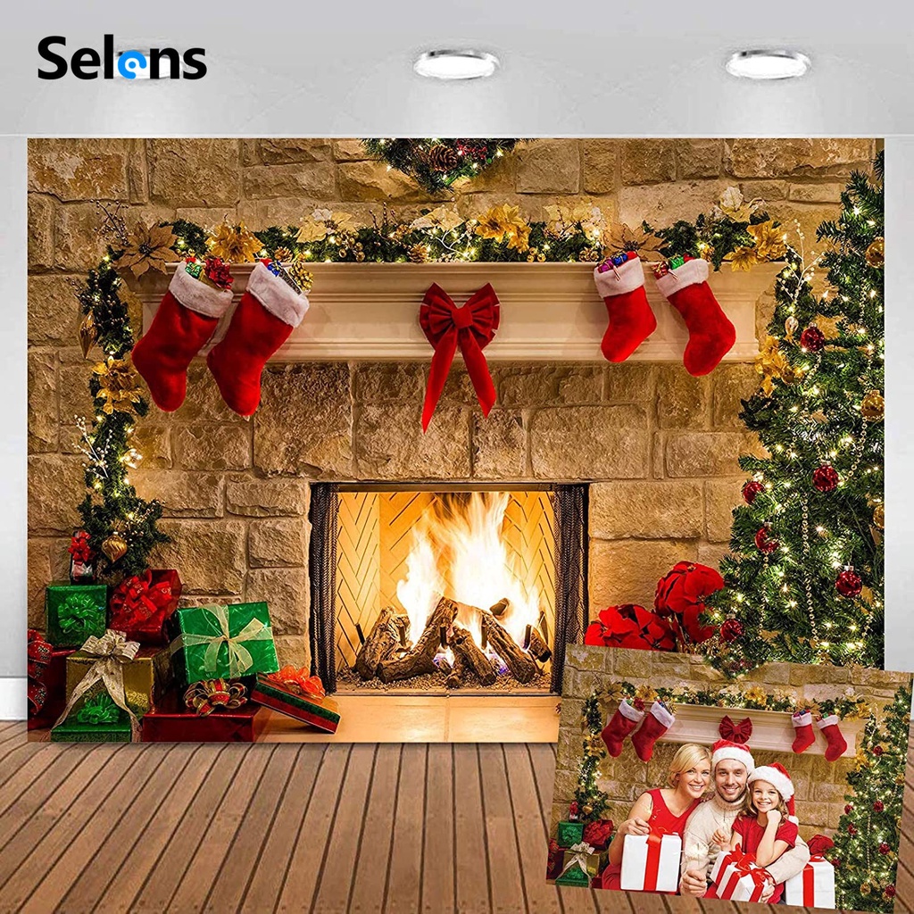 Selens Christmas Backdrop 2 x 1.5 M Velvet Photography Background ...