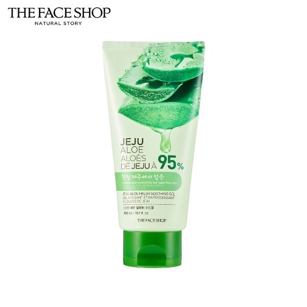 The Saem Aloe Vera Beruhigungsgel 99% – 300 Ml, Für Gesicht & Körper, Spendet Feuchtigkeit & Kühlt