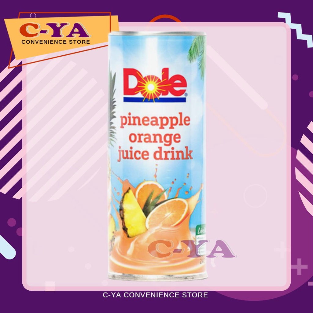 DOLE Pineapple Orange Juice 240ml Shopee Philippines